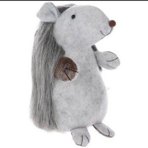 Hedgehog Plush 10" & Hedgehog Camping Socks Set BNWT SO